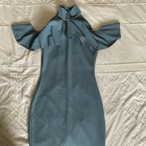 Peri-Blue Cocktail Dress